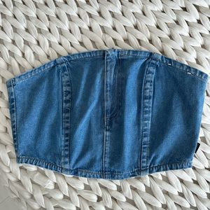 Wrangler Denim Bustier NEVER WORN